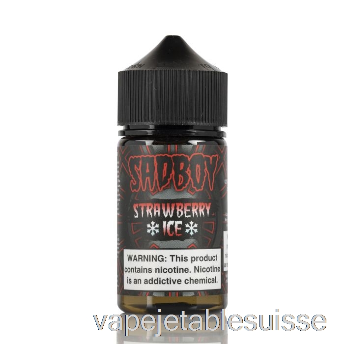 Vape Suisse Glace Fraise Sang - Sadboy - 60ml 6mg